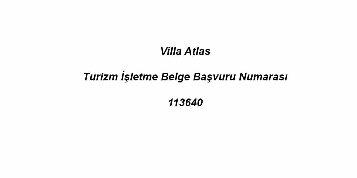 Villa Atlas 19