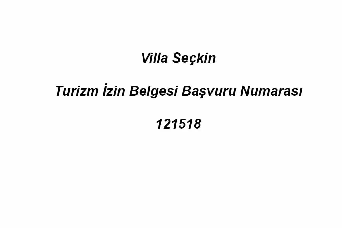 Villa Seçkin 61