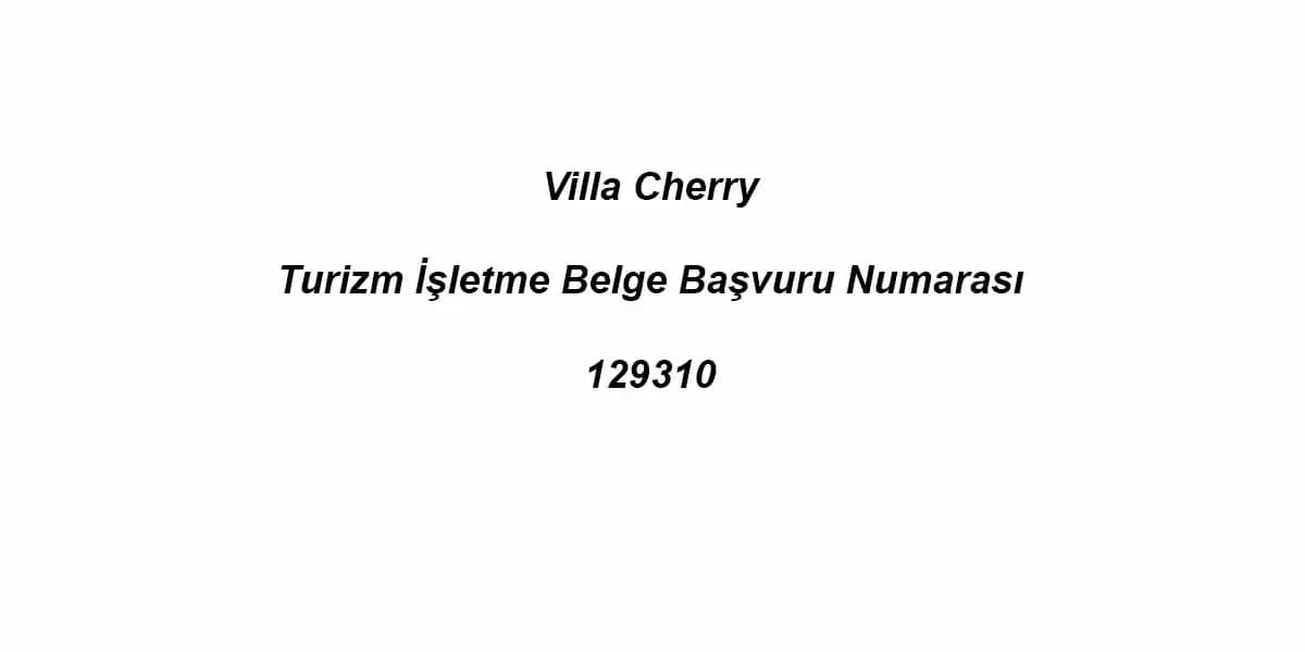 Villa Cherry 37