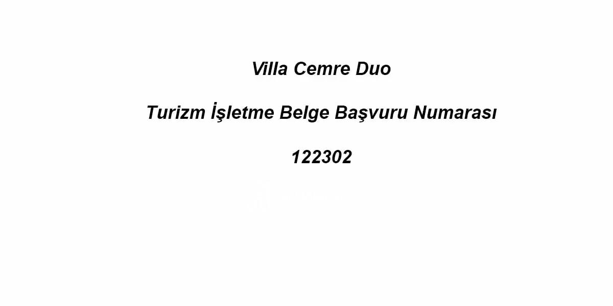 Villa Cemre Duo