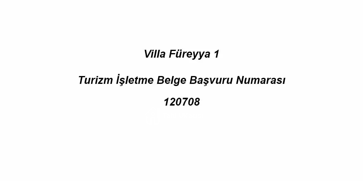 Villa Füreyya 1