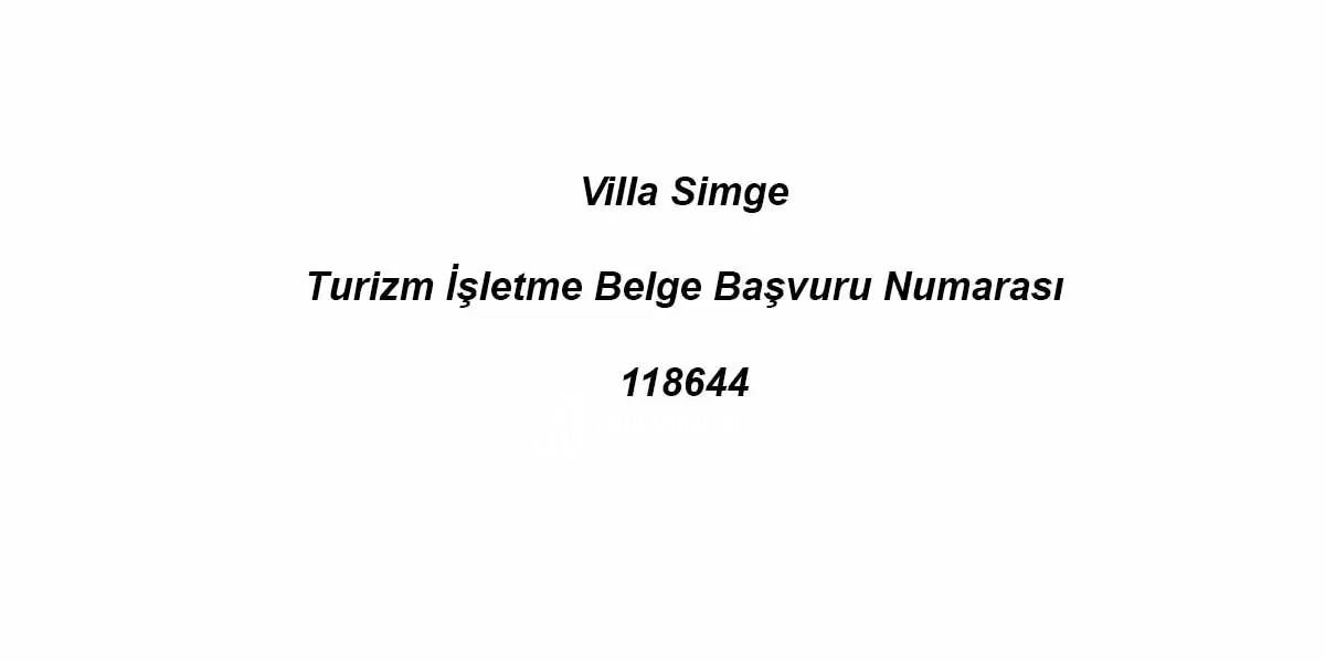 Villa Simge