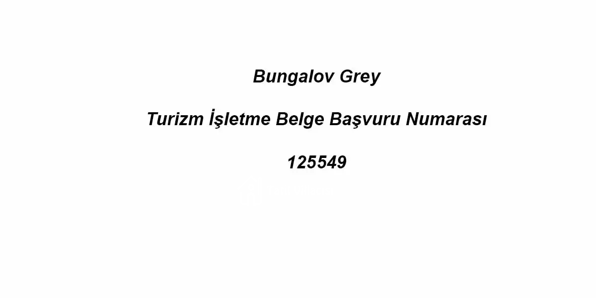 Bungalov Grey
