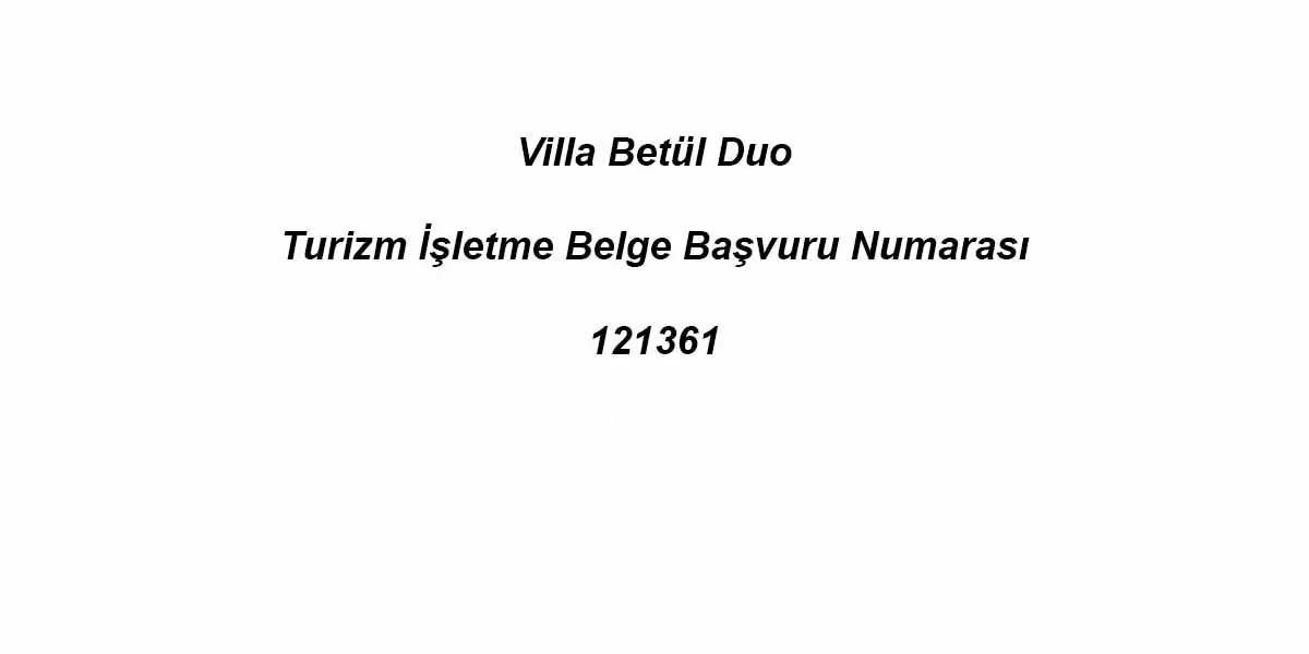 Villa Betül Duo