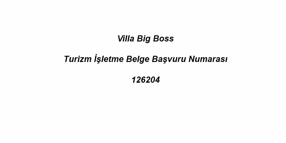 Villa Big Boss